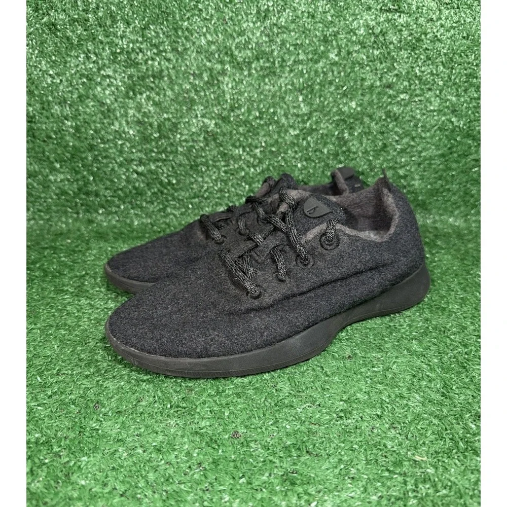 Allbirds Wool Runners Women Size 7 Black Athletic Running Comfort Shoes Sneakers